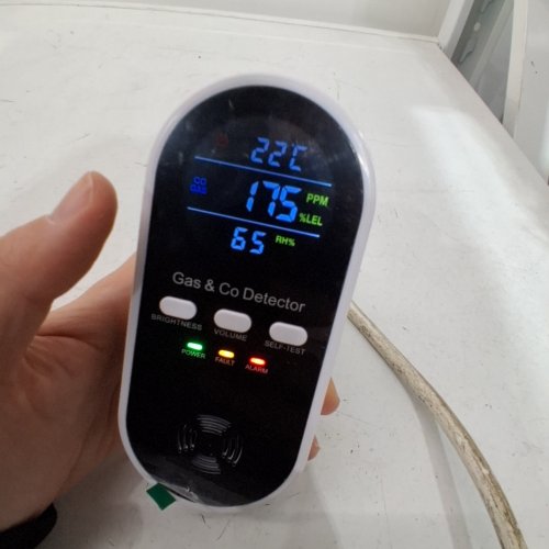 2PK 5-IN-1 KH ALERT PLUG IN CARBON MONOXIDE DETECTOR AND NATURAL GAS DETECTOR - WHITE (MODEL:KH168) image 2