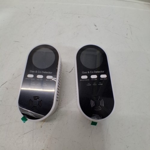 2PK 5-IN-1 KH ALERT PLUG IN CARBON MONOXIDE DETECTOR AND NATURAL GAS DETECTOR - WHITE (MODEL:KH168) image 3
