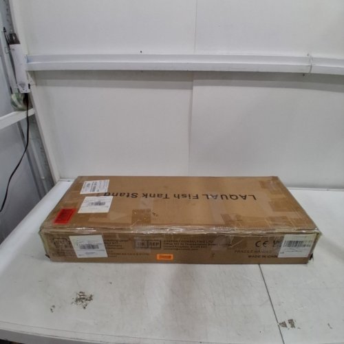 LAQUAL DOUBLE FISH TANK STAND WITH CABINET - FITS 10 GAL AND 5 GAL TANKS - 20.5" X 10" X 32" - WHITE (MODEL: LA-001) image 7