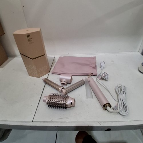 4PC T3 AIRE 360 AIR STYLER BLOWOUT KIT HAIR DRYER - PINK (MODEL: 600692-UL-10) image 3