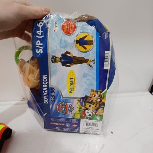 2PC BOYS DISGUISE PAW PATROL CHASE TODDLER COSTUME - SMALL (4-6) - BLUE / BROWN image 3