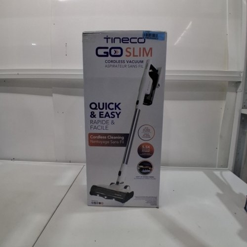 TINECO CORDLESS STICK VACUUM - WHITE / BLACK (STYLE: GO SLIM) image 5