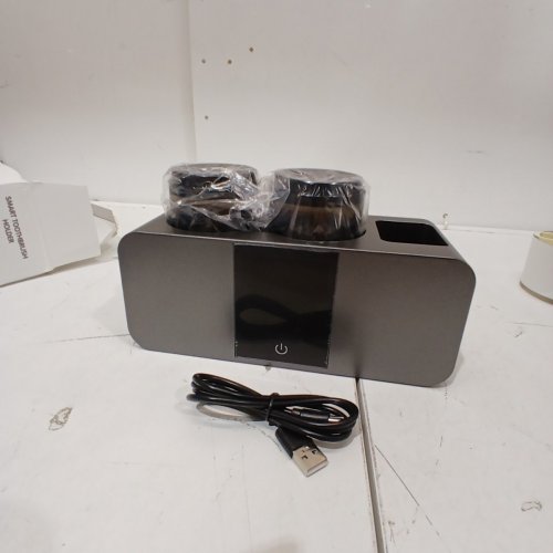 SMART TOOTHBRUSH HOLDER, RECHARGABLE BATTERY - BLACK, GREY (MODEL: RA-612) image 3
