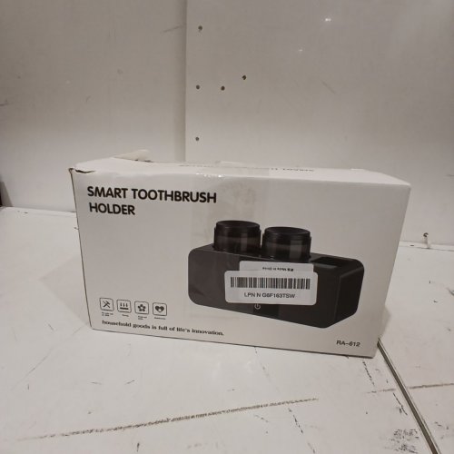 SMART TOOTHBRUSH HOLDER, RECHARGABLE BATTERY - BLACK, GREY (MODEL: RA-612) image 4