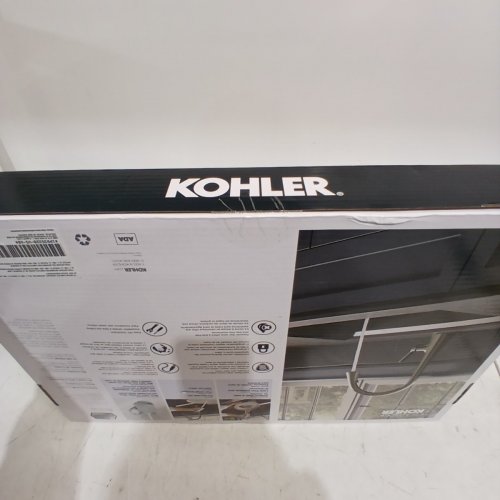 KOHLER GUILD PULL-DOWN KITCHEN SINK FAUCET WITH THREE-FUNCTION SPRAYHEAD - 17" X 9" - NICKEL (MODEL: 1806352) image 3