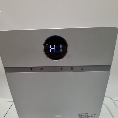 DREO SMART WALL-MOUNTED HEATER - 1500W - 16" - WHITE (MODEL: WH517S) image 2