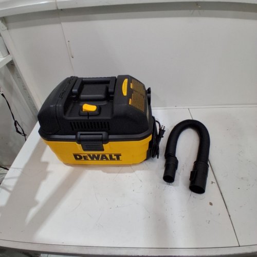 DEWALT PORTABLE WET/DRY SHOP VAC - 4GAL - 5HP - YELLOW/BLACK (MODEL: ‎DXV04T) image 3