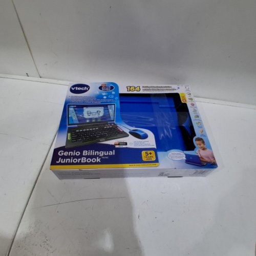 KIDS VTECH GENIO BILINGUAL JUNIORBOOK LAPTOP - 5+ YEARS - BLUE (MODEL: ‎80-581246) image 4