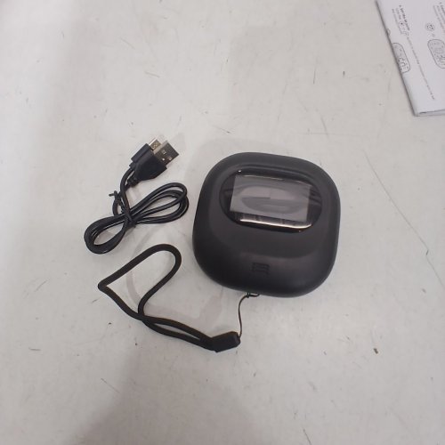 PORTABLE VIBRATING ALARM CLOCK - BLACK image 2