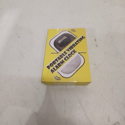 PORTABLE VIBRATING ALARM CLOCK - BLACK image 4