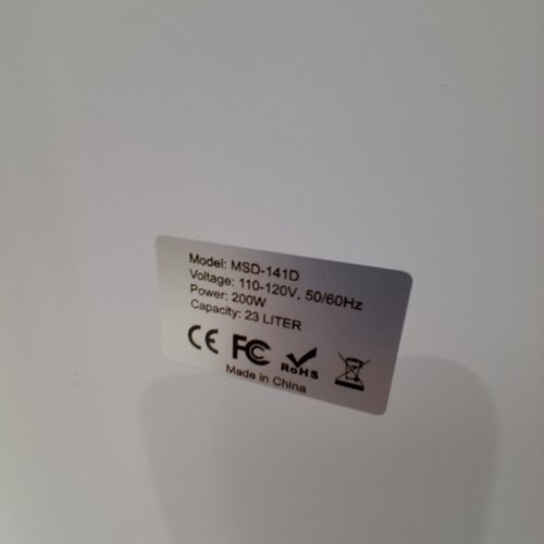 SFANSPA HOT TOWEL WARMER FOR SPA 2-IN-1 - 23L - BLACK (MODEL:‎MSD-141D) image 7