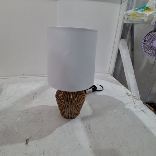 MAINSTAYS ROPE MINI TABLE LAMP - 12.75" TALL - BROWN image 3