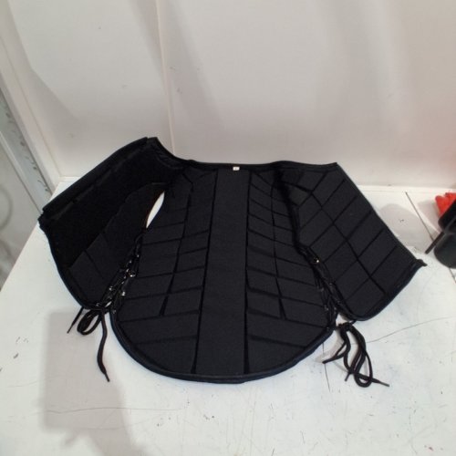 ADULT KOOLSOO EQUESTRIAN HORSE RIDING VEST / BODY PROTECTOR - SMALL - BLACK (MODEL : 00781281187115) image 4