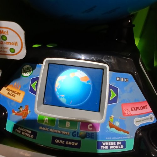 LEAP FROG MAGIC ADVENTURES GLOBE INTERACTIVE LEARNING TOY image 2