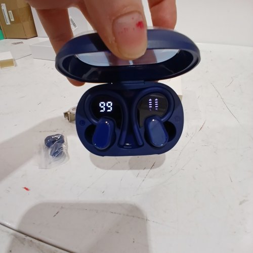 OYIB TRUE WIRELESS BLUETOOTH EARBUDS WITH CHARGING CASE - DARK BLUE (MODEL: S75) image 2