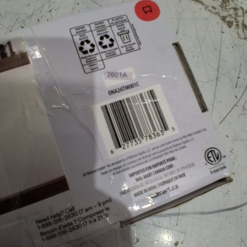 ONN. FIXED TV WALL MOUNT - FITS 19" - 50" TV - BLACK (MODEL: ONA23TM001C) image 5