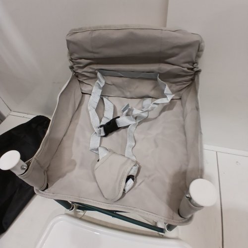 PANDAEAR PORTABLE INFANT HIGH-CHAIR - GREY/WHITE image 3