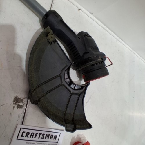 CRAFTSMAN CORDED STRING TRIMMER/EDGER, WEED WACKER FOR LAWN MAINTENANCE - 12" - 3.5 AMP - RED/BLACK (MODEL: CMEST900) image 4