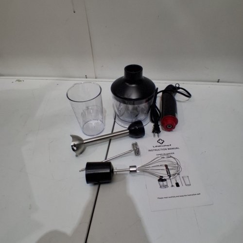 LINKCHEF 5-IN-1 IMMERSION BLENDER SET - 1000W, 120 V 60HZ - BLACK / RED (MODEL: HB-1580T) image 3