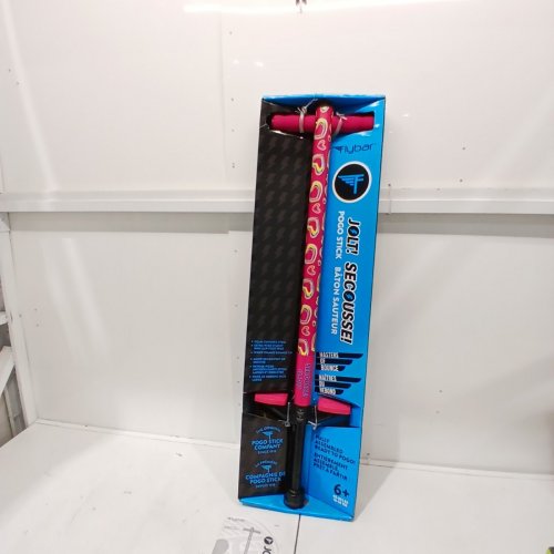 FLYBAR JOLT POGO STICK WITH EASY GRIP FOAM HANDLES - 36" - PINK/BLACK (MODEL: FB23009PS) image 2
