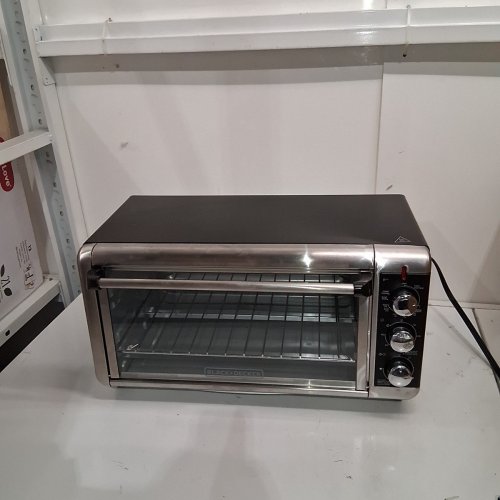BLACK+DECKER CONVECTION TOASTER OVEN - 1500W 120 V - STAINLESS STEEL AND BLACK (MODEL: TO3250XSB) image 3