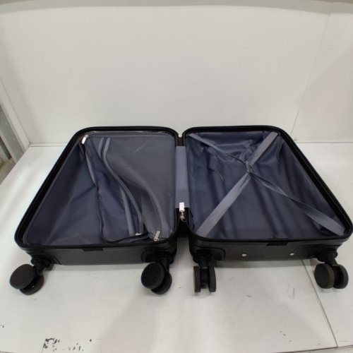 YOETEY SPINNER CARRY-ON LUGGAGE SUITCASE WITH TSA LOCK AND REINFORCED CORNERS - 22" - BLACK (MODEL: ACV-BK20-TTX) image 4