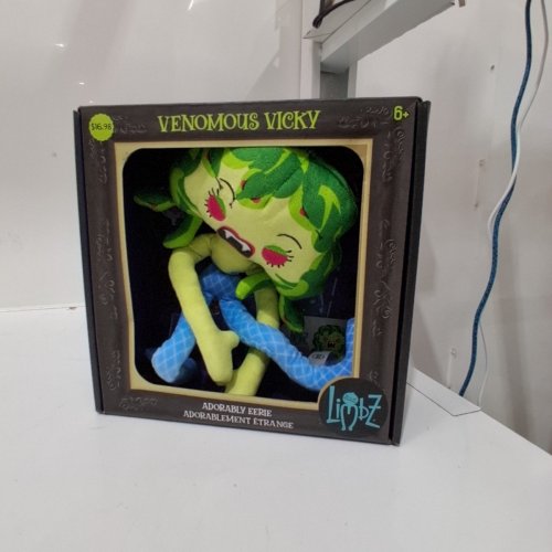 LIMBZ COLLECTIBLE VENOMOUS VICKY PLUSH TOY - GREEN/ BLUE (ITEM: LIB103) image 3