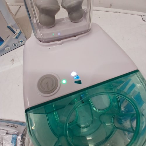NASALFRESH MD PREMIUM BUNDLE–DUAL POWERED NASAL IRRIGATION SYSTEM WITH 60 SALINE PACKETS - WHITE image 2