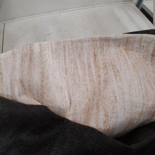 LOW PILE WASHABLE DISTRESSED STYLE AREA RUG - 12FT X 9FT - TAN/BROWN image 4