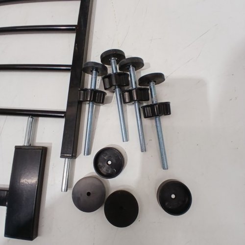 REGALO EASY STEP EXTRA WIDE METAL SAFETY GATE - 30" X 29" - 49" - BLACK (MODEL: 1164EB) image 7