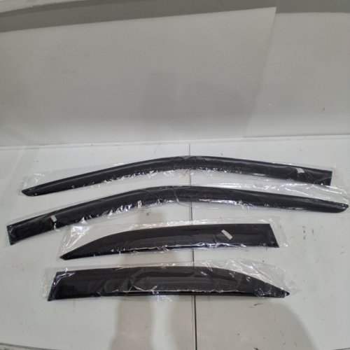 4PC KPY RAIN GUARDS WINDOW VISORS - FOR 2019-2026 LEXUS UX200 UX200H UX300H - BLACK image 2