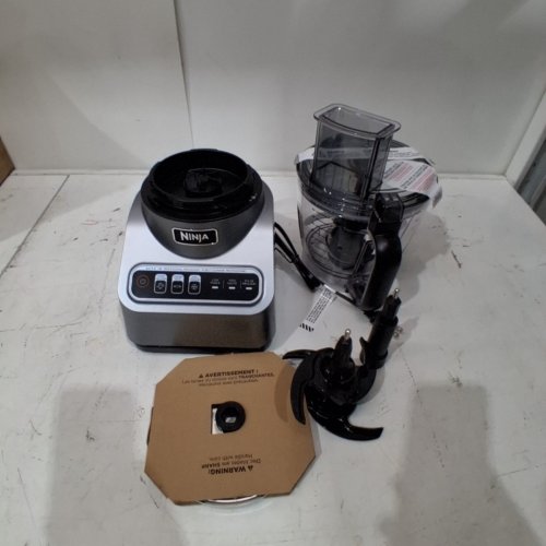 NINJA PROFESSIONAL PLUS FOOD PROCESSOR WITH AUTO-IQ PRESET PROGRAMS - 850-WATTS - BLACK (MODEL: BN600C) image 3