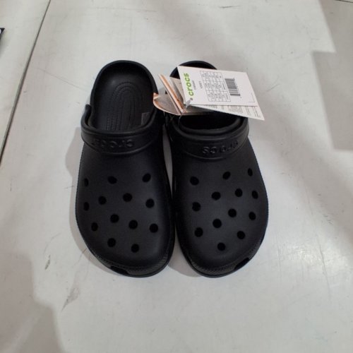 UNISEX CROCS CLASSIC CLOG - MENS 7 WOMENS 9 - BLACK image 2