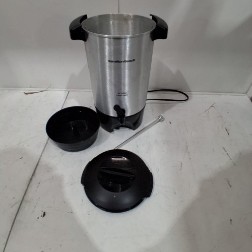HAMILTON BEACH COFFEE URN - 45 CUP CAPACITY - STAINLESS STEEL (MODEL: 40515CR) image 3