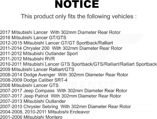 CMX DISC BRAKE ROTORS WITH SIM BREAK PADS FOR SELECTED MODELS (MODEL: 8-780541 / SIM-868) image 2
