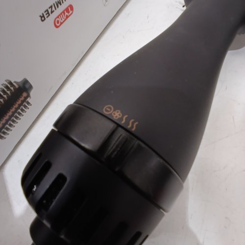 TYMO VOLUMIZER HOT AIR BRUSH 3-IN-1 DRY & VOLUMIZE & STRAIGHTEN - BLACK image 2