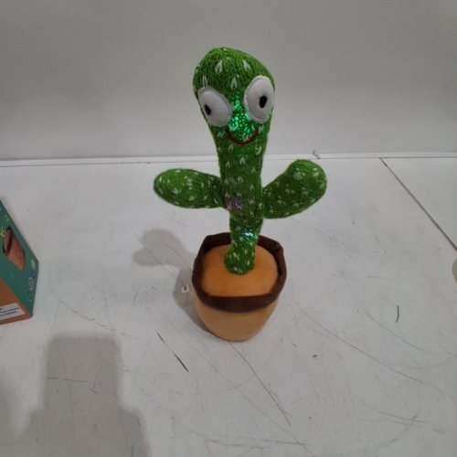 DANCING TALKING CACTUS PLUSH TOY - GREEN - (MODEL;SN-0316) image 2