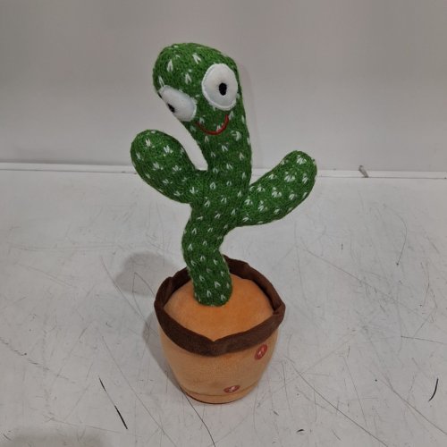 DANCING TALKING CACTUS PLUSH TOY - GREEN - (MODEL;SN-0316) image 3