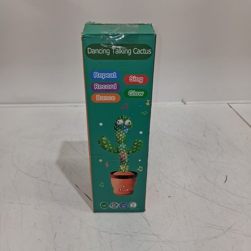 DANCING TALKING CACTUS PLUSH TOY - GREEN - (MODEL;SN-0316) image 5
