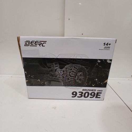DEERC ALL TERRAIN ELECTRIC WATERPROOF RC MONSTER TRUCK - 1:16 SCALE - 40KPH 4WD - 2.4GHX - BLACK (MODEL: 9309E) image 4