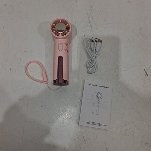 STORM MINI HANDHELD HIGH-SPEED FAN - 4000 MAH - PINK (MODEL: ZXF001) image 3