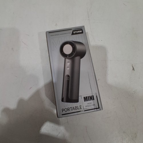 STORM MINI HANDHELD HIGH-SPEED FAN - 4000 MAH - PINK (MODEL: ZXF001) image 4