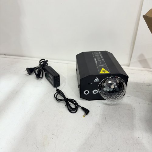 CHINLY LASER PARTY LIGHT - DC5V/2A, 10W - BLACK (MODEL: TC-7007-1) image 3