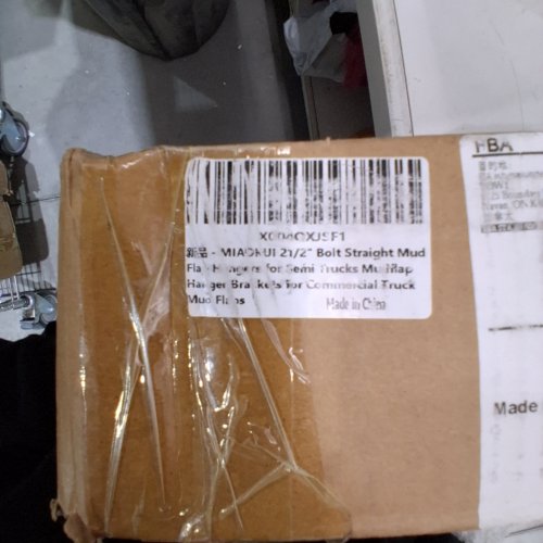 MIAOKUI MUDFLAP HANGER BRACKET FOR COMMERCIAL SEMI TRUCKS - 2 1/2" BOLT SPACING - SILVER (MODEL: 302-4) image 2