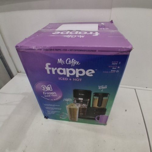 MR. COFFEE ICED & HOT COFFEE MAKER WITH FRAPPE BLENDER - BLACK (MODEL: BVMC-FCM-2T-033) image 7