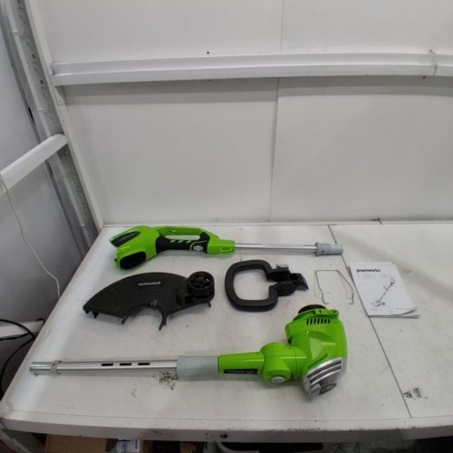 GREENWORKS LITHIUM-ION CORDLESS STRING LAWN TRIMMER *TOOL ONLY* - 40V - 13" PATH - GREEN (MODEL: STF305) image 2