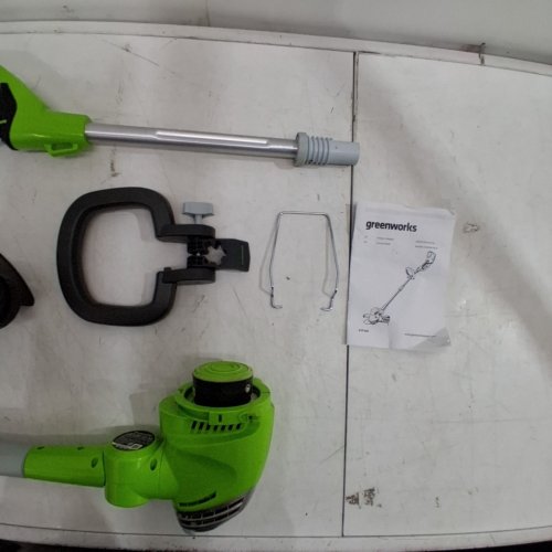 GREENWORKS LITHIUM-ION CORDLESS STRING LAWN TRIMMER *TOOL ONLY* - 40V - 13" PATH - GREEN (MODEL: STF305) image 3