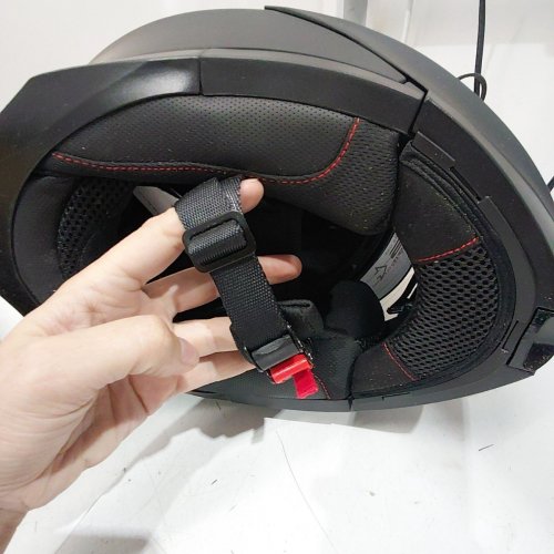 BFR FULL FACE MODULAR FLIP UP MOTORCYCLE HELMET - EXTRA SMALL - MATTE BLACK (ITEM: 160) image 3