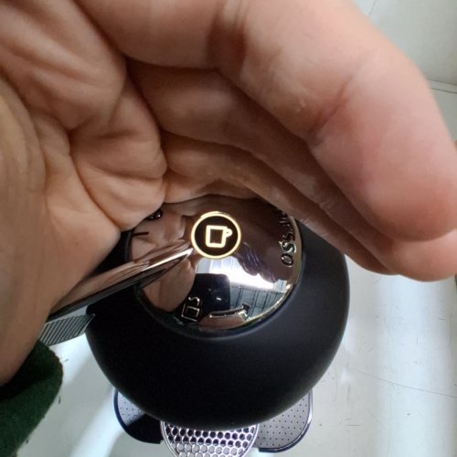 NESPRESSO VERTUO BY BREVILLE SINGLE SERVE COFFEE & ESPRESSO MACHINE - CHROME/BLACK (MODEL: BNV220) image 2
