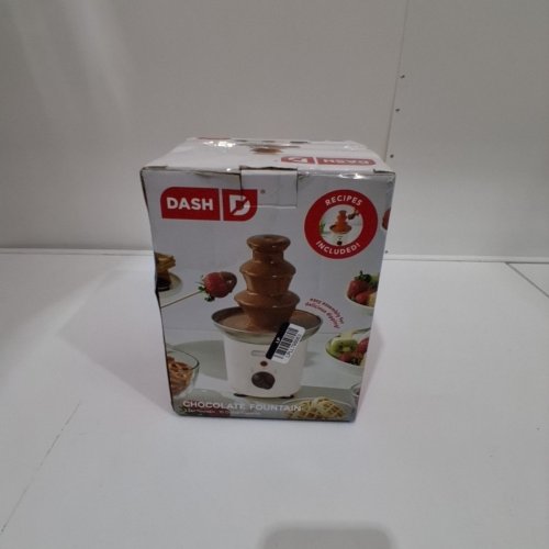 DASH CHOCOLATE FOUNTAIN, 10OZ - WHITE AND BROWN (MODEL: DCFN00101) image 6
